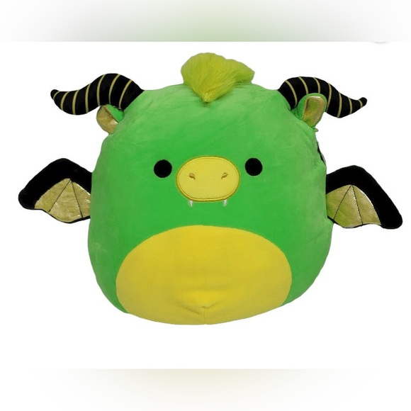 Squishmallow Bethuna The Horned Dragon HTF Exclusive Blacklight Edition 12in - Picture 2 of 16